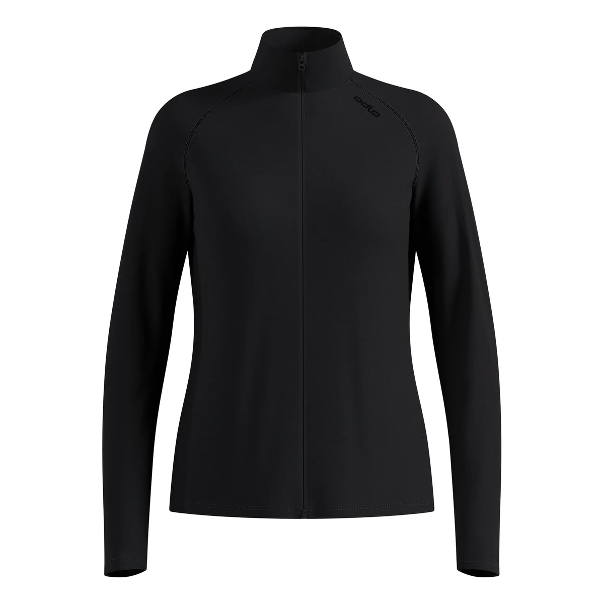 ODLO ESSENTIAL WARM FULL ZIP W - Nero - immagine principale