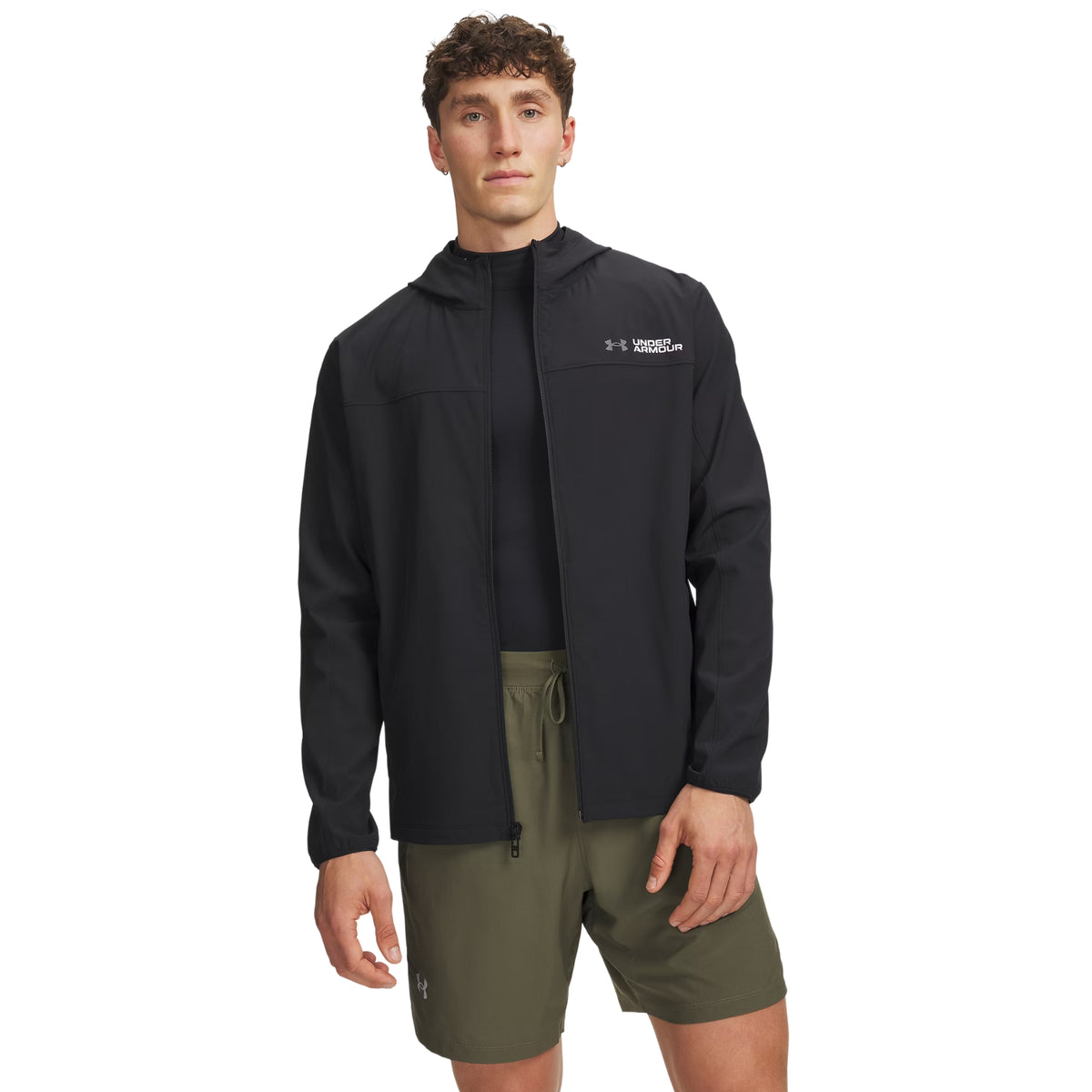 UNDER ARMOUR VELOCITI STORM JACKET - Nero - immagine principale