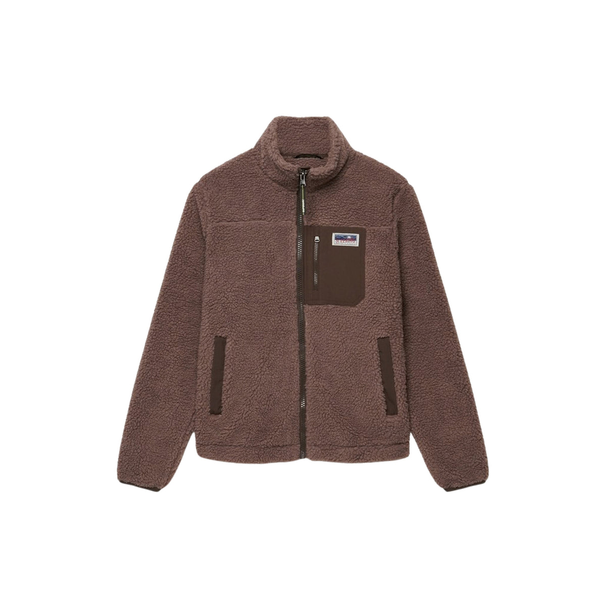 SUPERDRY WOMAN HERITAGE ZIP FLEECE - seconda immagine