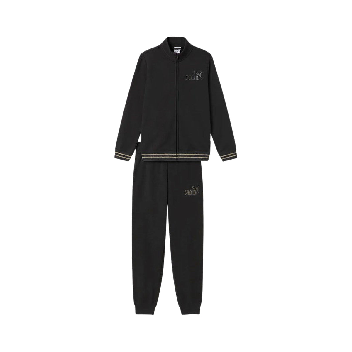 PUMA ESS RHINESTONE FZ SUIT JR - Nero - immagine principale