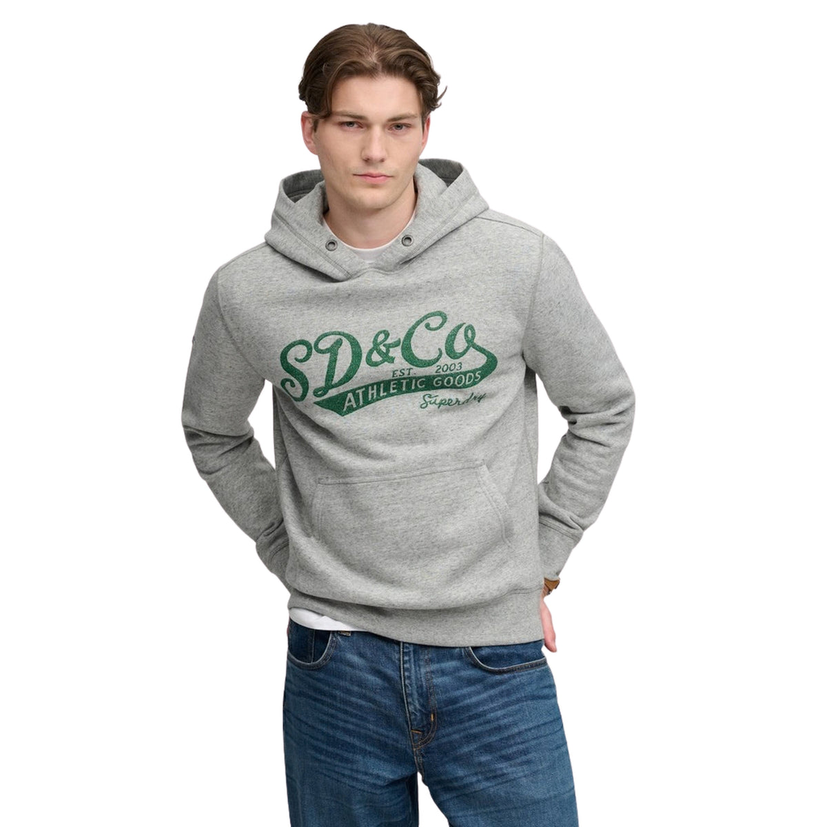 SUPERDRY VINTAGE SCRIPT HOOD