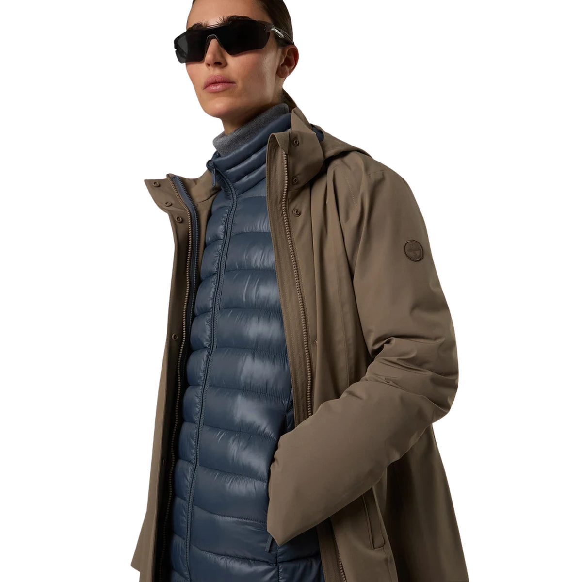 NORTH SAILS DARTMOUTH 3IN1 JACKET W - Marrone chiaro - immagine principale