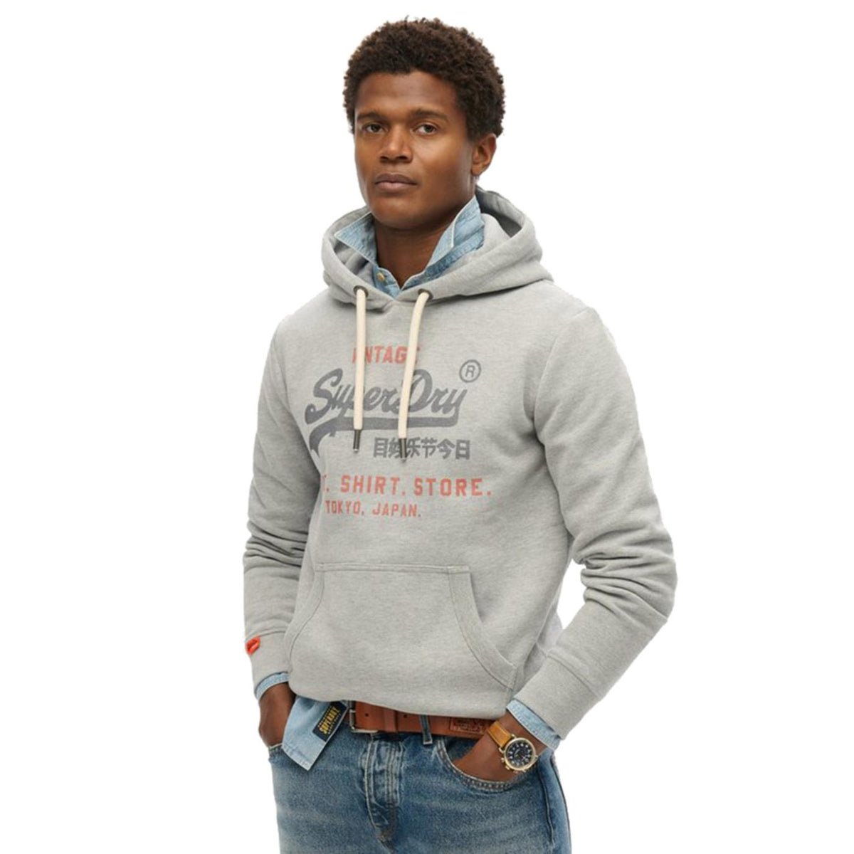 SUPERDRY HERITAGE RELAXED HOOD - seconda immagine