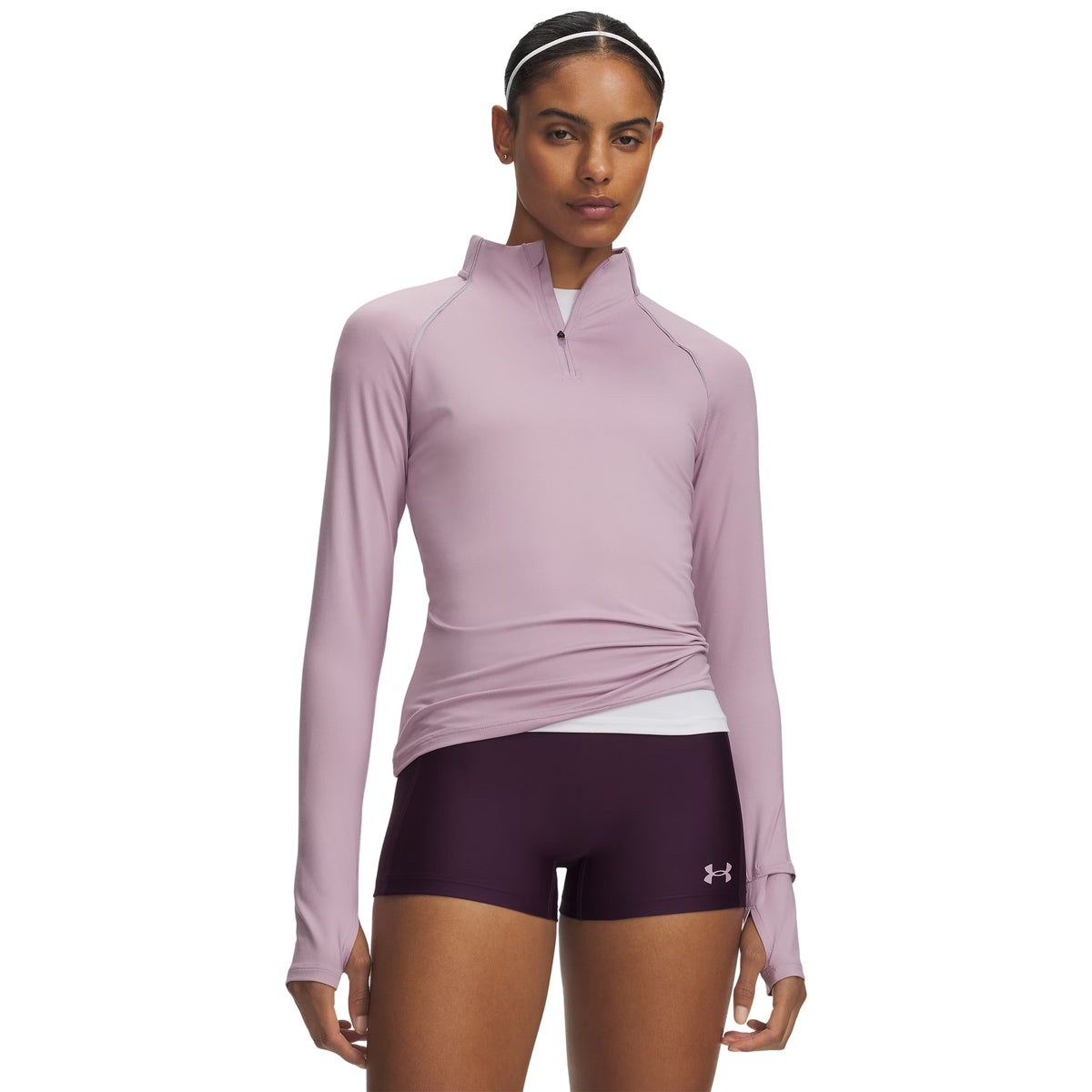 UNDER ARMOUR VELOCITI HALF ZIP W TEE