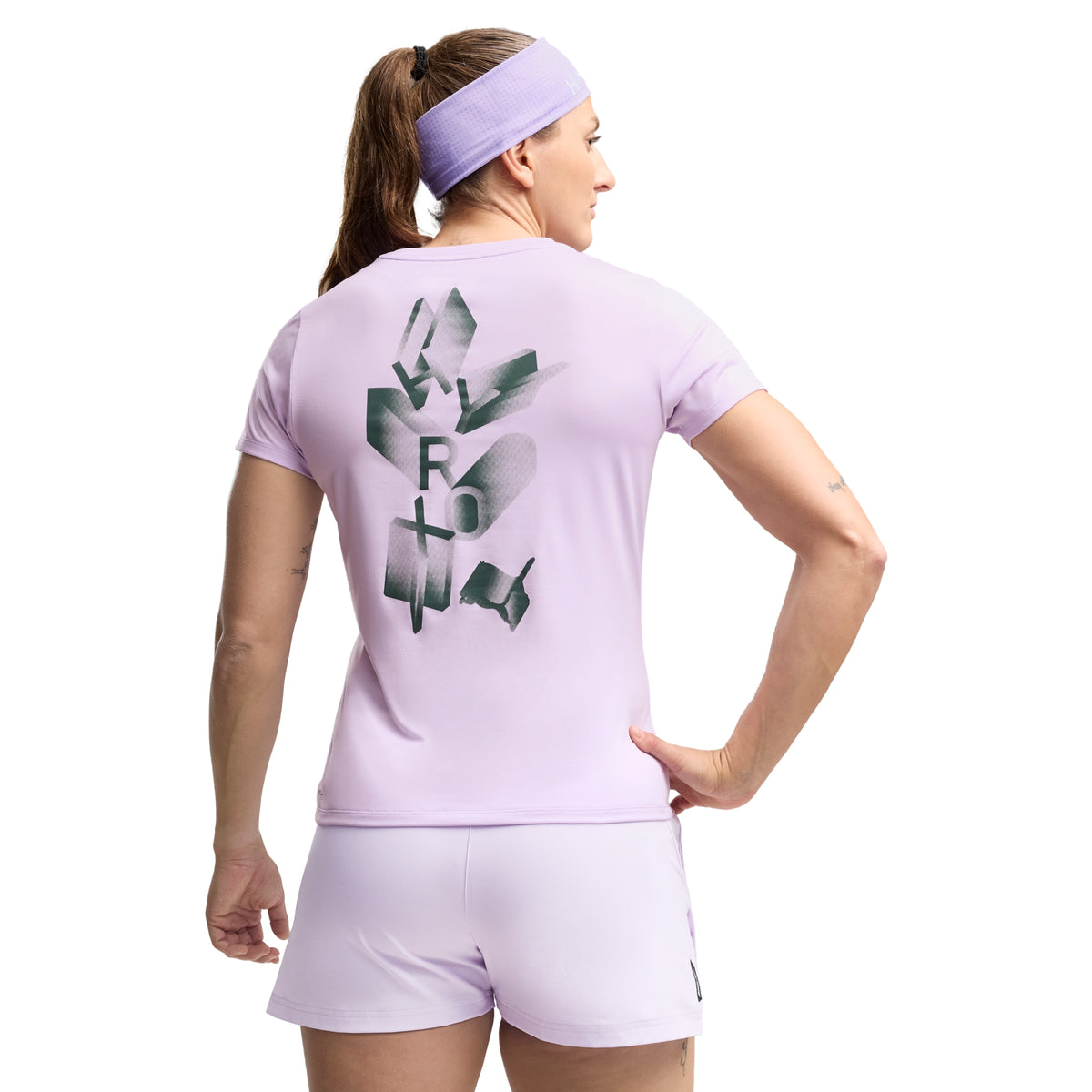 PUMA HYROX POLY GRAPH TEE W - seconda immagine