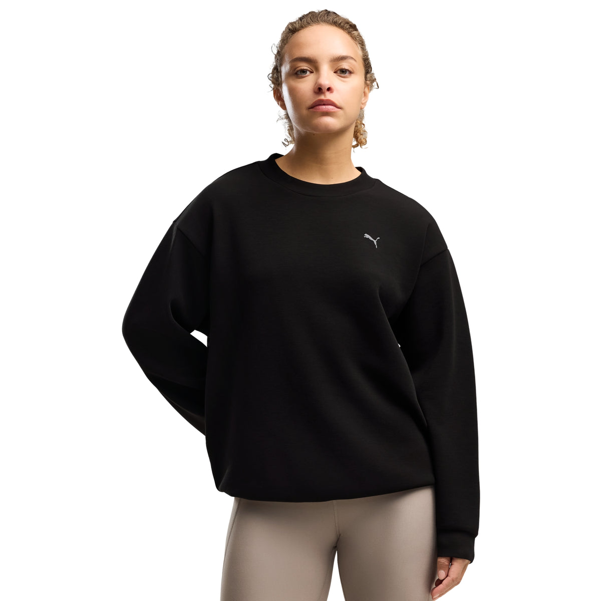 PUMA WOMAN CLOUDSPUN CREW NECK