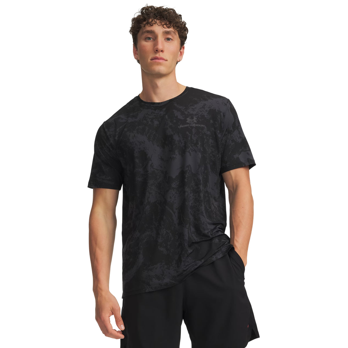 UNDER ARMOUR VANISH ENERGY PRINTED TEE - Nero - immagine principale