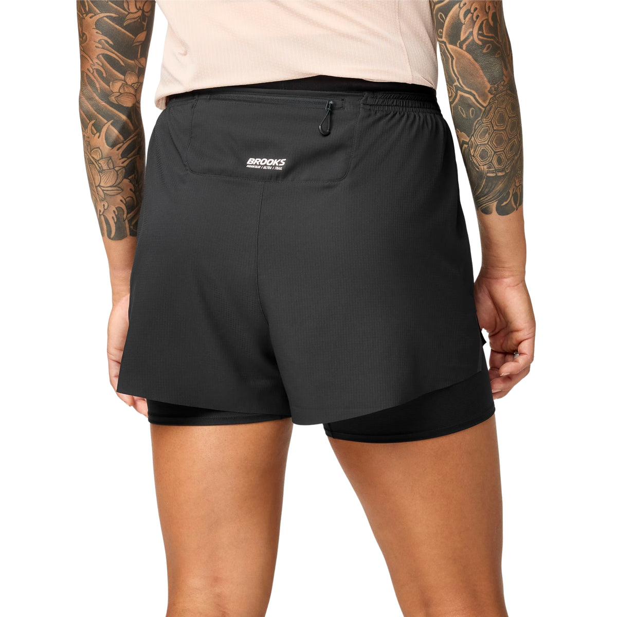 BROOKS CASCADIA 2IN1 WOMAN SHORT - seconda immagine