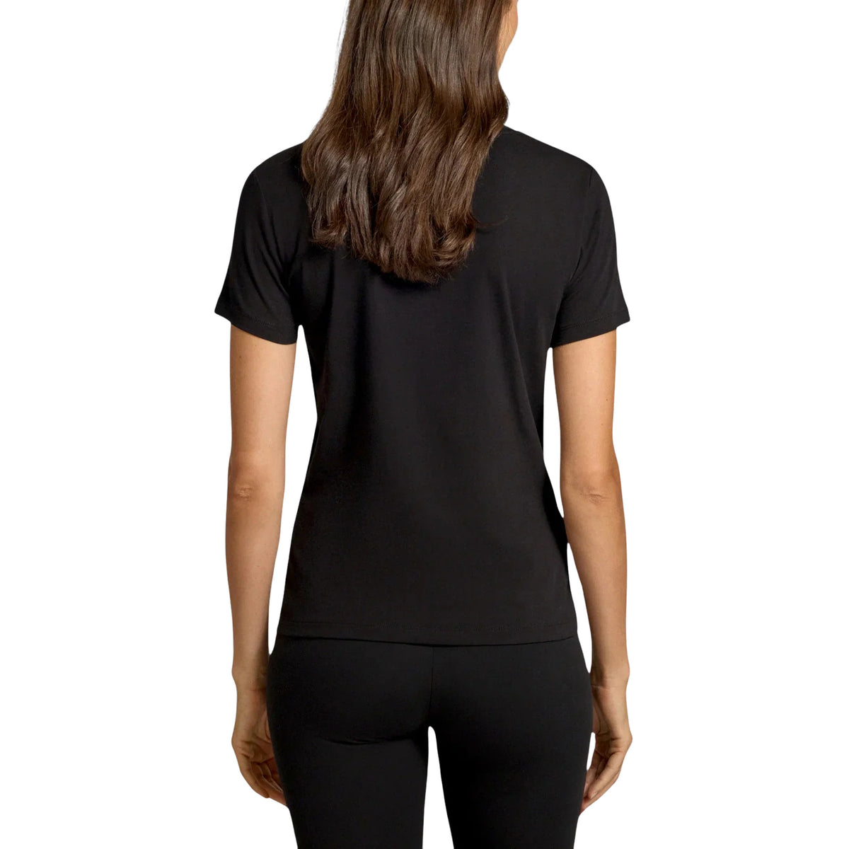 EMPORIO ARMANI 7 EA7 LOGO W TEE FANCY STRASS - seconda immagine