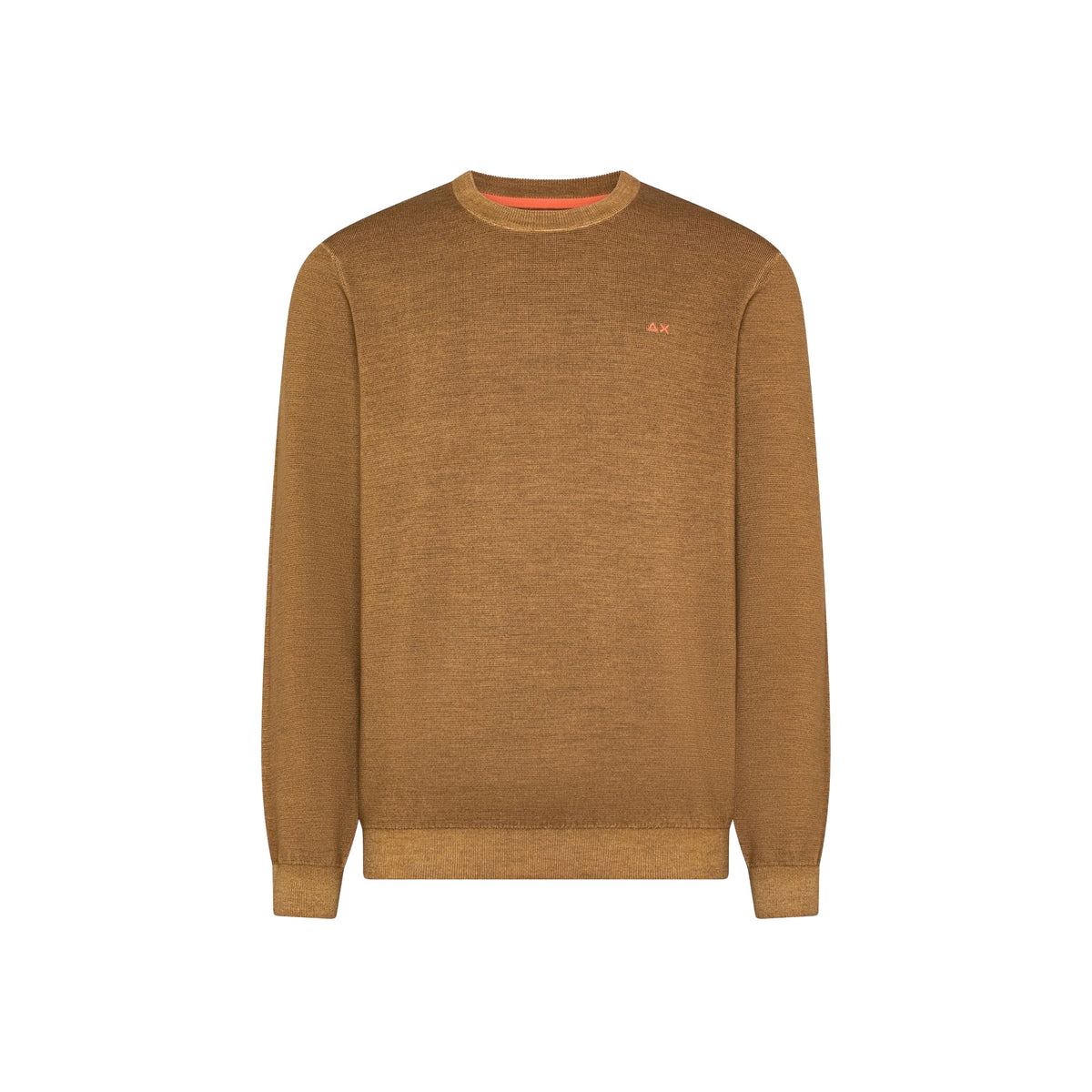SUN68 SWEATER SPECIAL DYED WOOL - Marrone chiaro - immagine principale