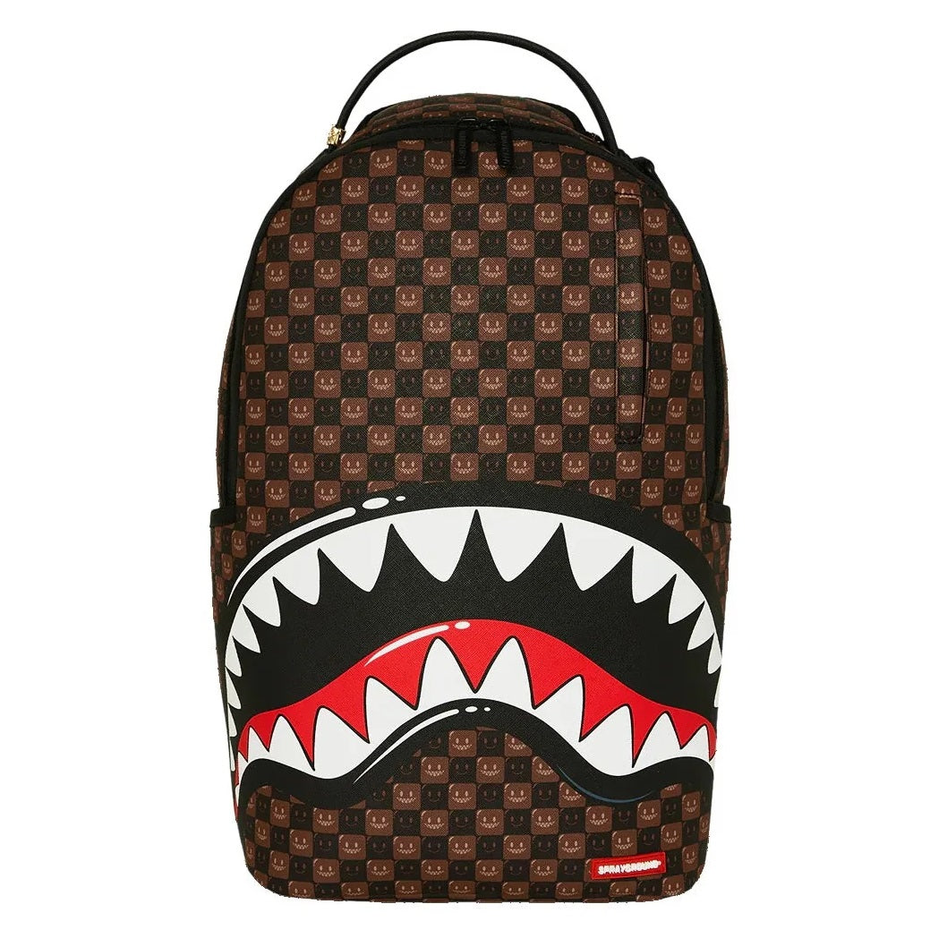 SPRAYGROUND SHARKS IN PARIS WTF BUBBL - Marrone scuro - immagine principale