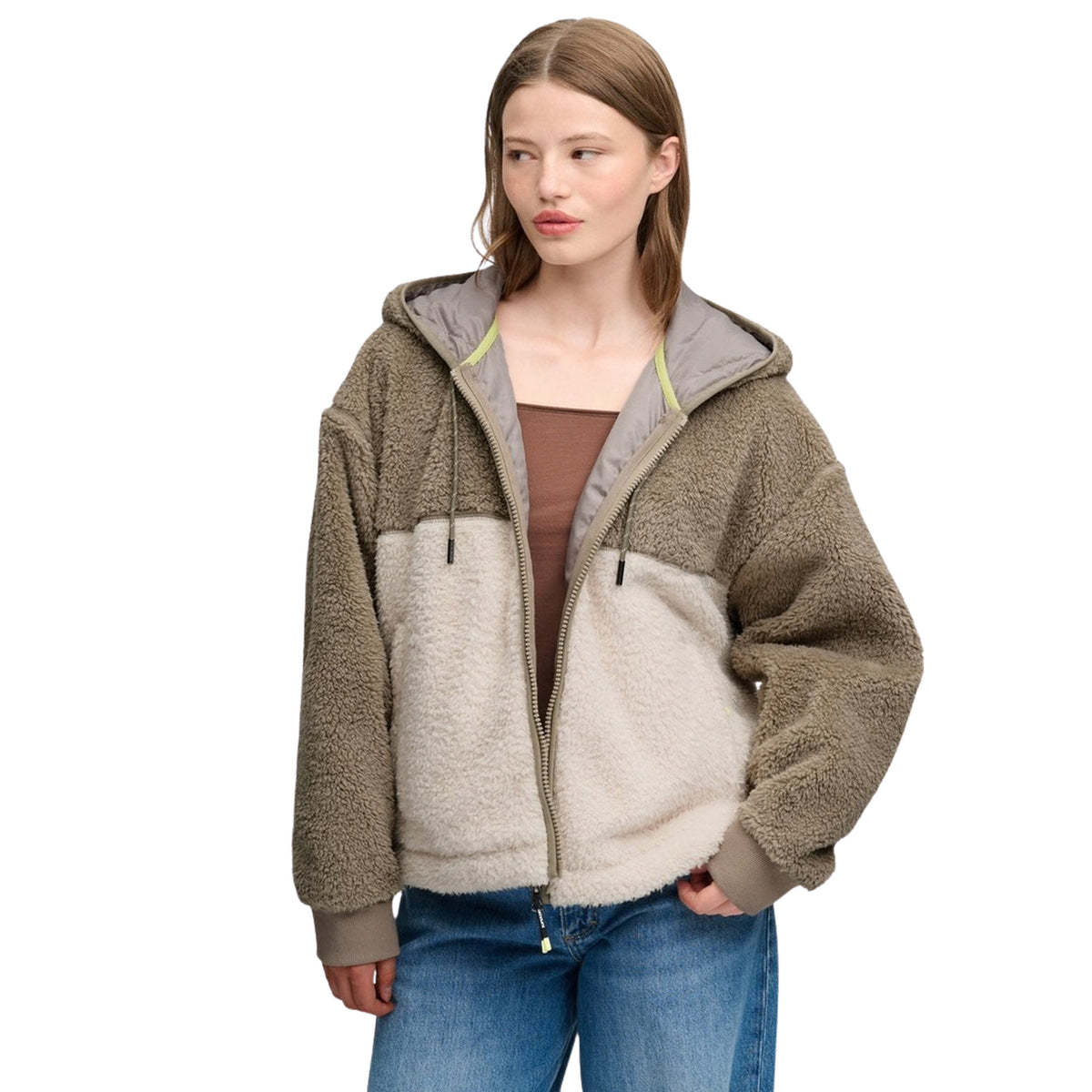 SUPERDRY WOMAN SUPER SOFT ZIPHOOD