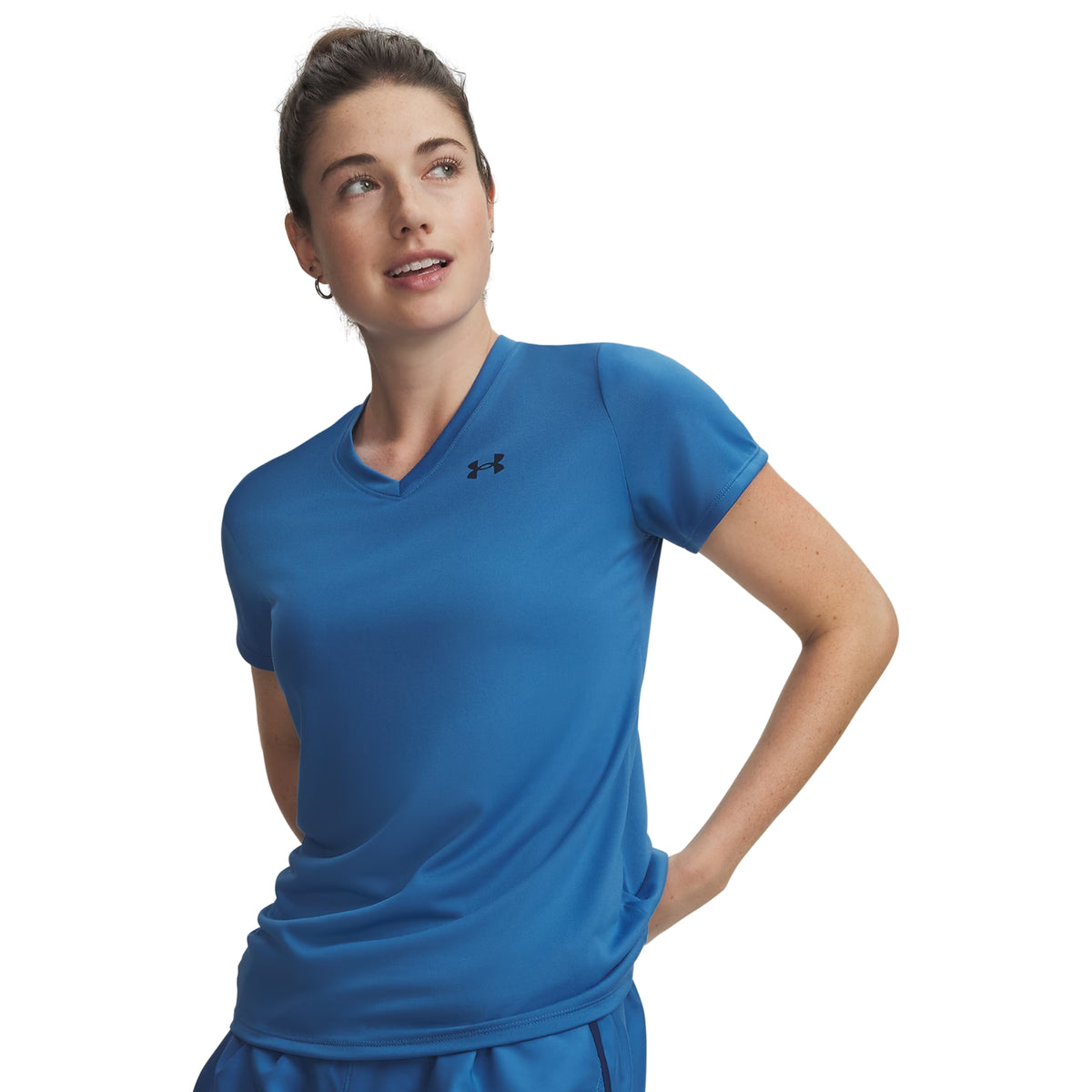 UNDER ARMOUR TECH SSV SOLID TEE WOMAN - Blu - immagine principale