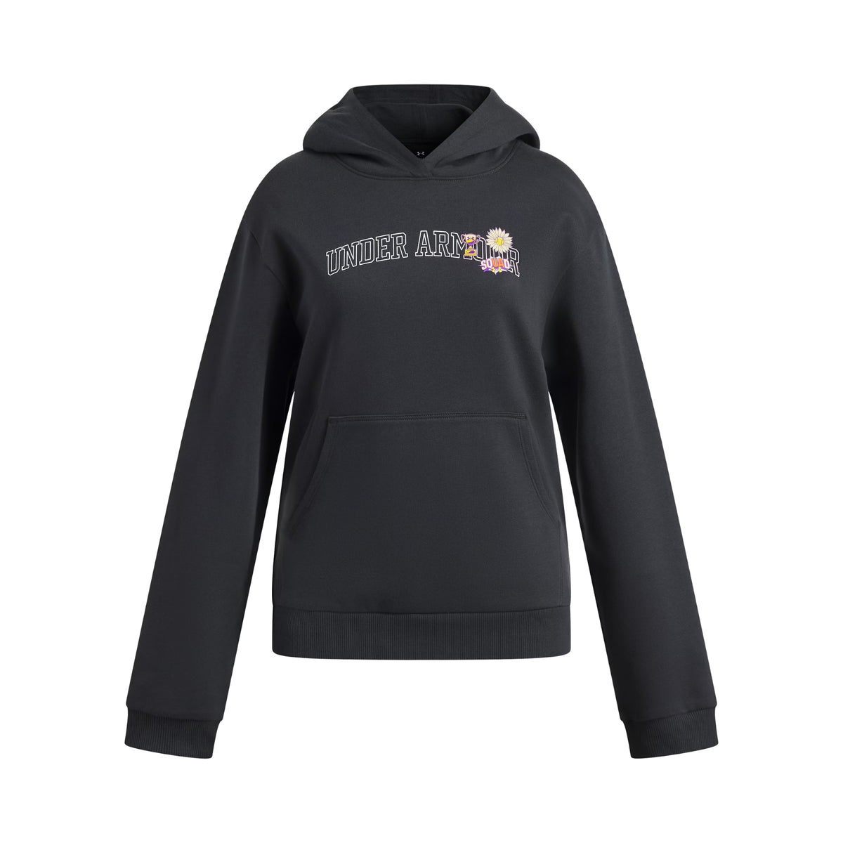 UNDER ARMOUR GRAPHIC HOODIE JR - Nero - immagine principale