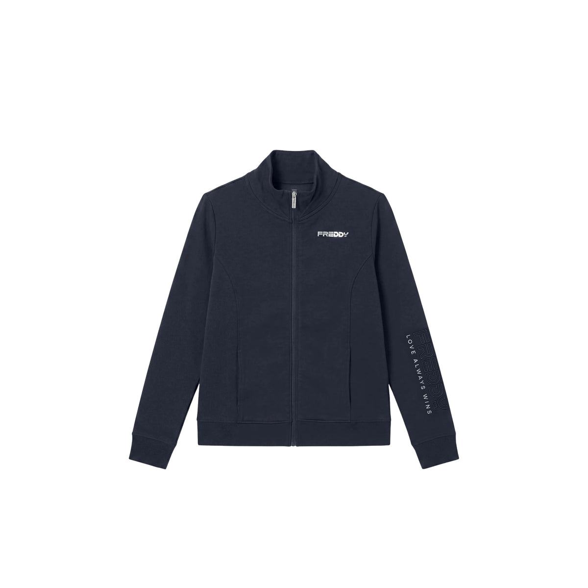 FREDDY FELPA W STRETCH FULL ZIP