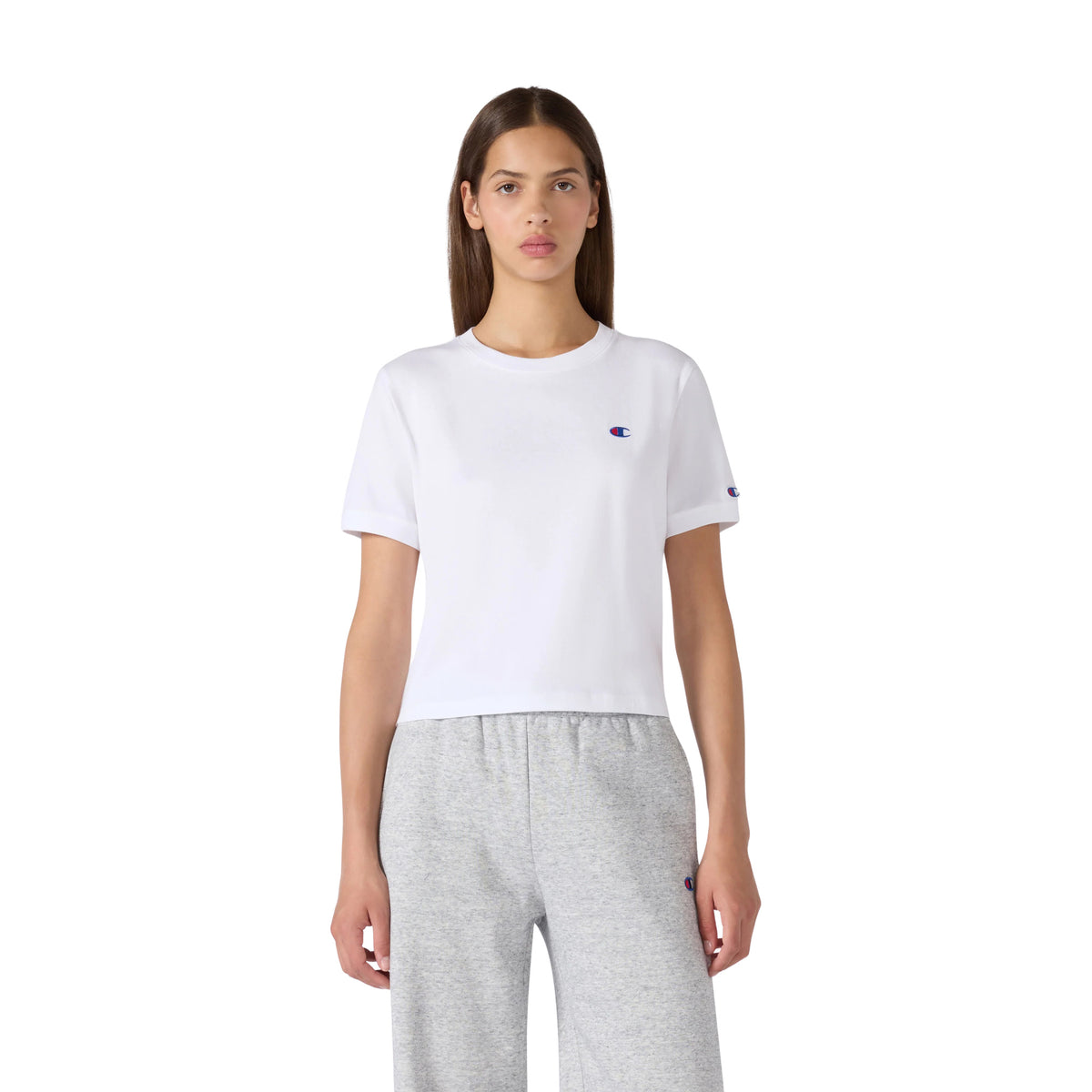 CHAMPION CROP SS TEE WOMAN