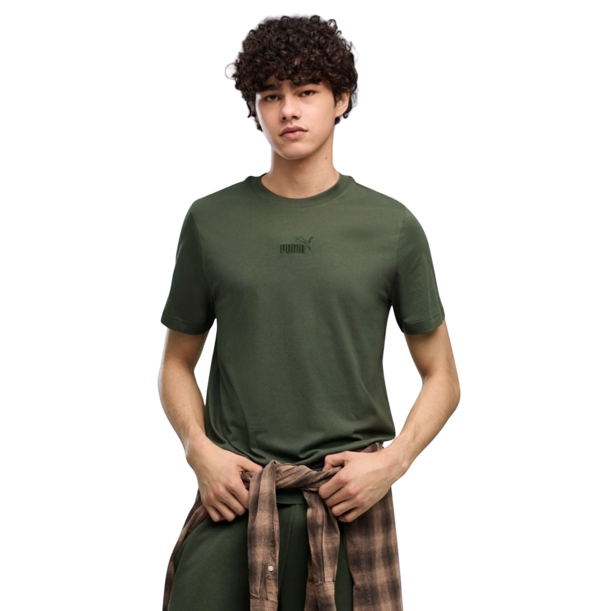PUMA ESS NO.1 LOGO TEE - Militare - immagine principale