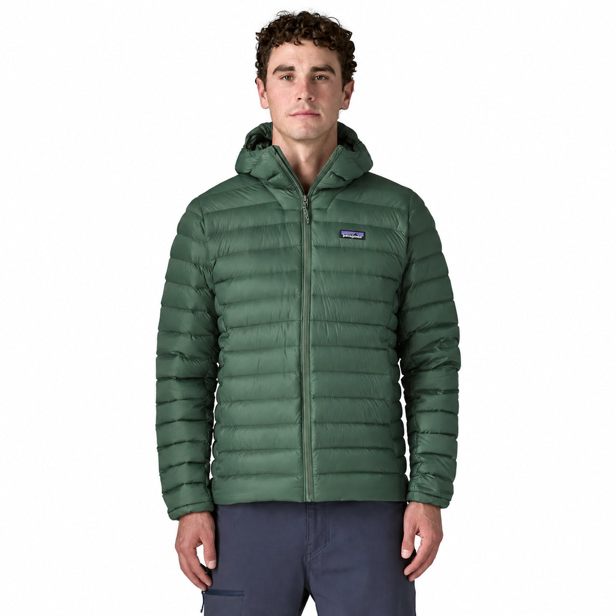 PATAGONIA DOWN SWEATER HOODY JACKET - Verde - immagine principale