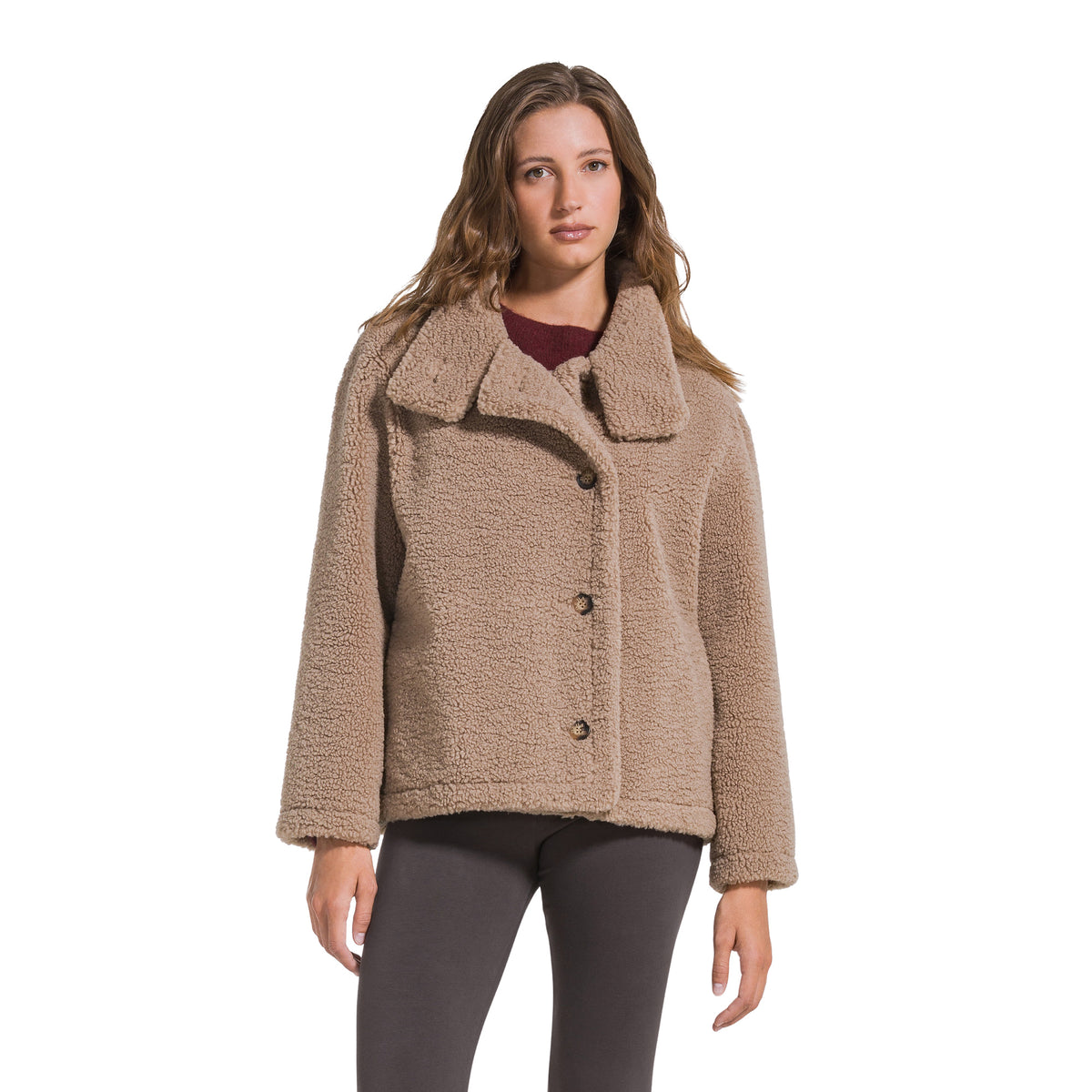 DEHA GIACCA ORSETTO - Beige - immagine principale