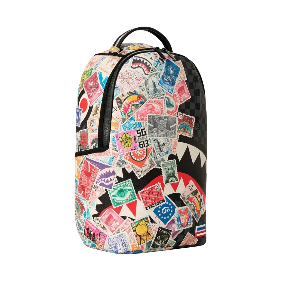 SPRAYGROUND USPS HALF STAMPS BACKPACK - seconda immagine