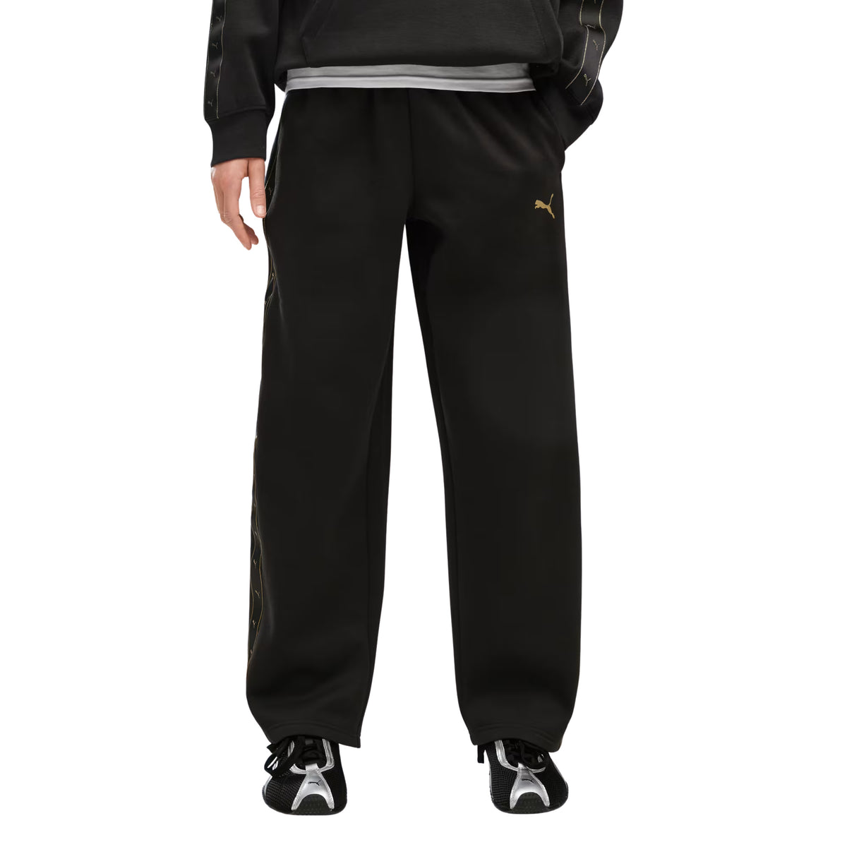 PUMA ESS TAPE RELAXED PANT JR - Nero - immagine principale