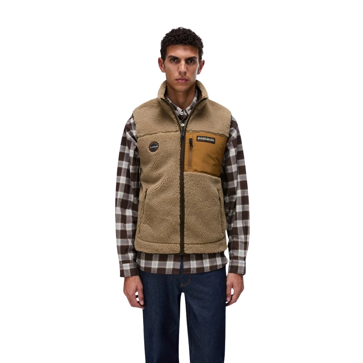 NAPAPIJRI YUPIK VEST - Beige - immagine principale
