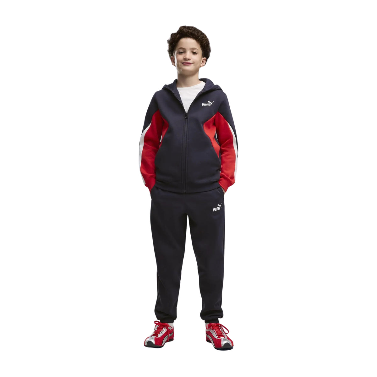 PUMA ESS BLOCK SWEAT SUIT JR - seconda immagine