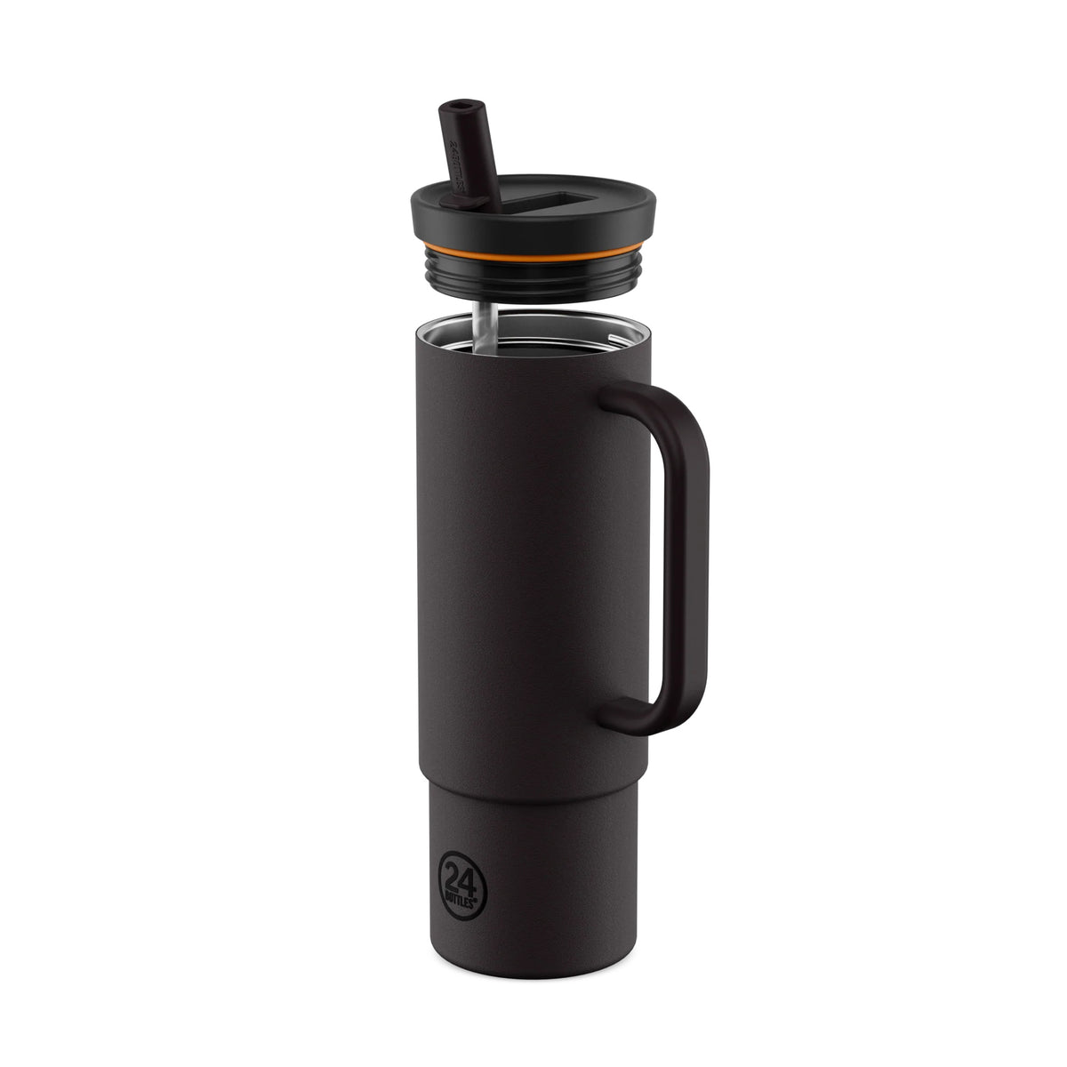 24 BOTTLES STRAW CUP 800 BLACK - seconda immagine