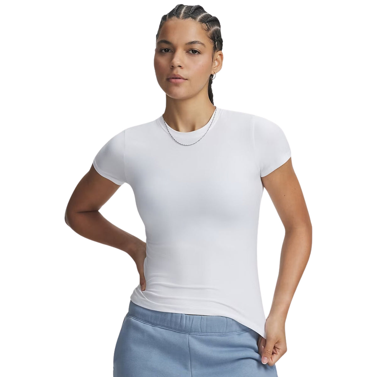 UNDER ARMOUR WOMAN MERIDIAN CORE TEE - Bianco - immagine principale